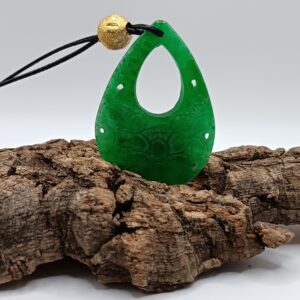 COLGANTE CON HUECO JADE