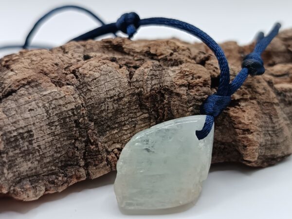COLGANTE CON HUECO AGUAMARINA