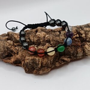 7 CHAKRAS CON HEMATITE