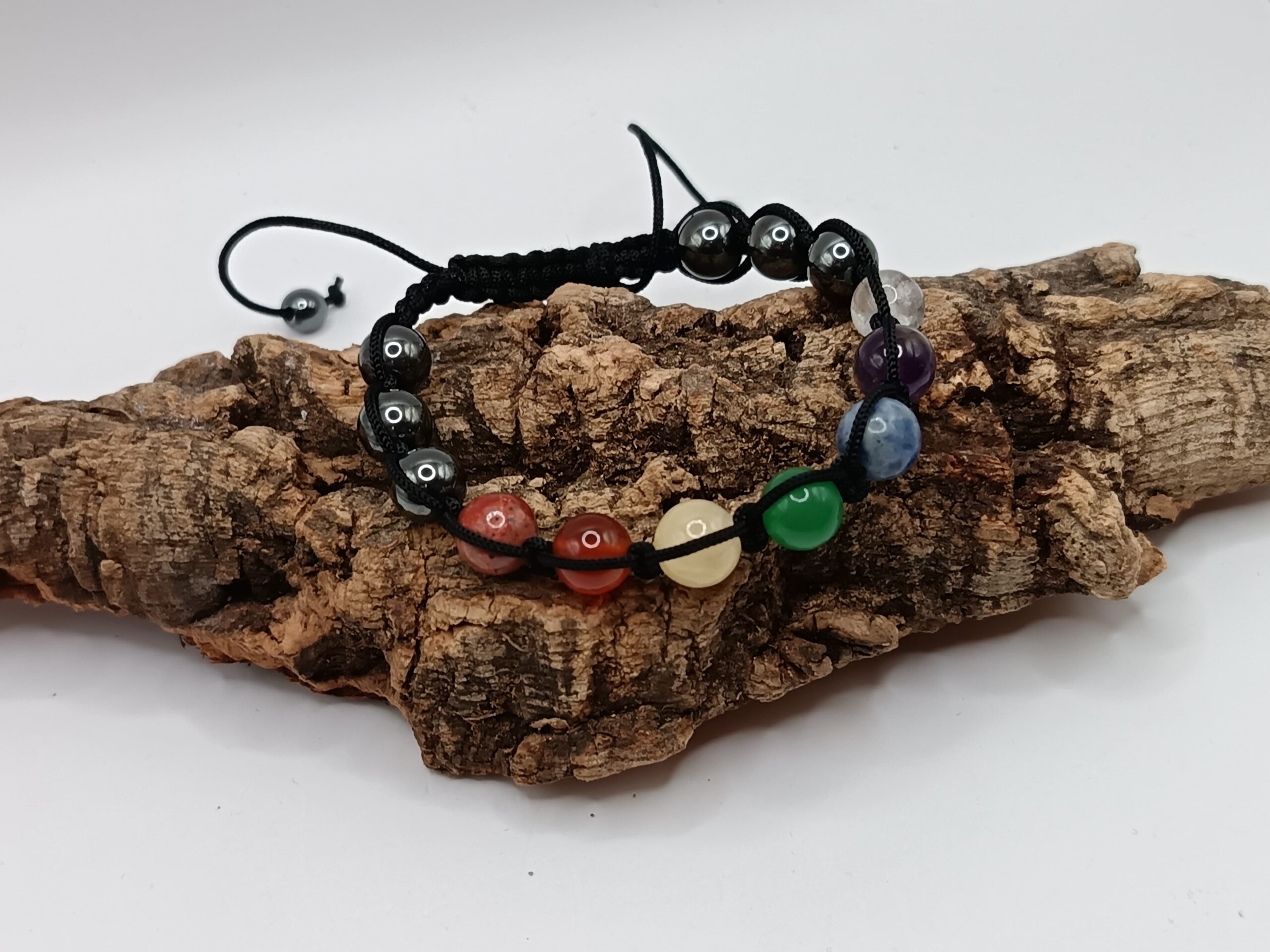 7 CHAKRAS CON HEMATITE