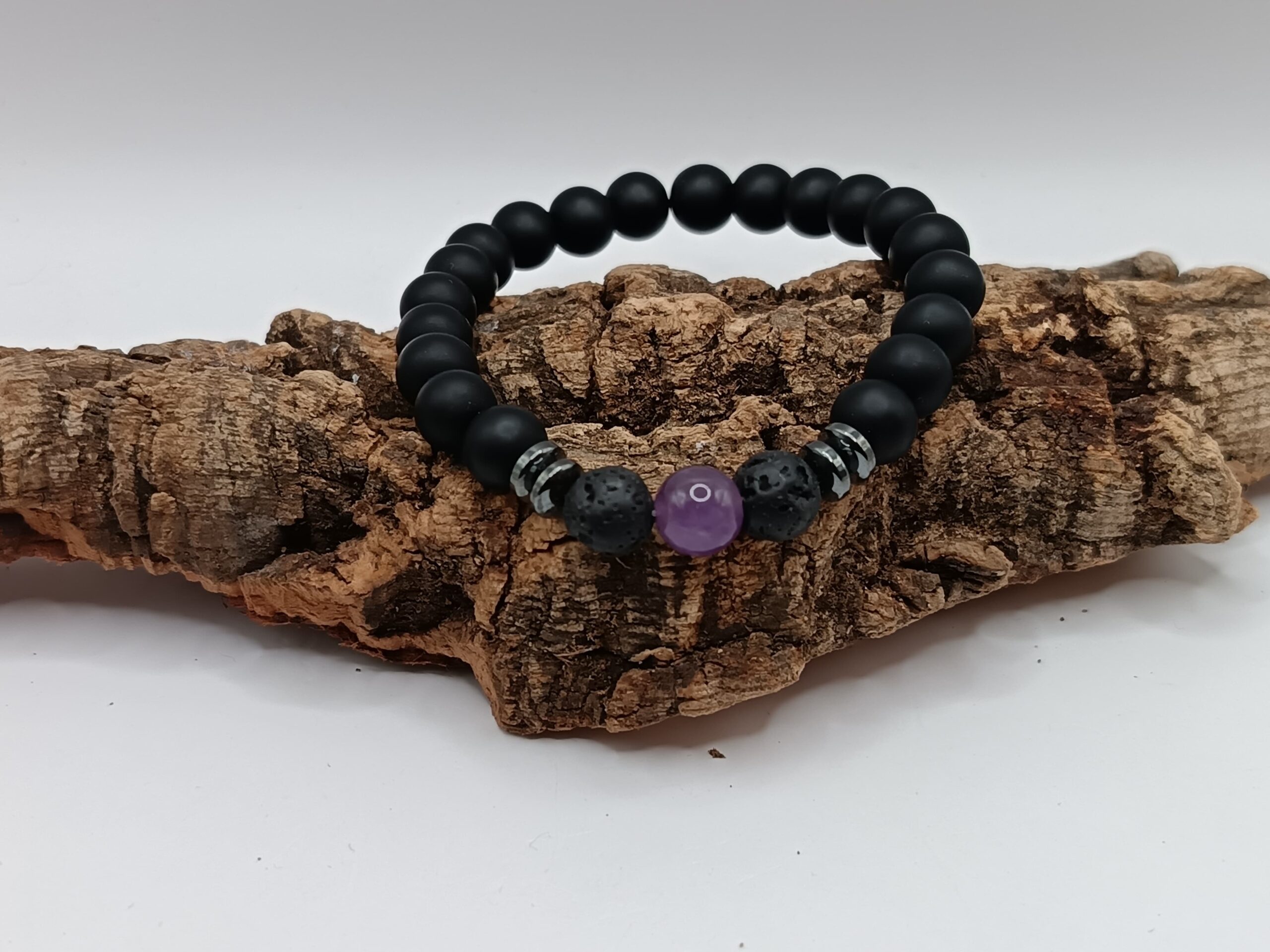 3 PIEDRAS OBSIDIANA,HEMATITE Y AMATISTA