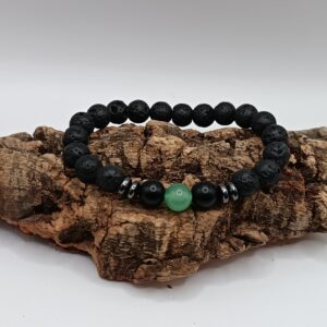 3 PIEDRAS OBSIDIANA, HEMATITE Y AVENTURINA