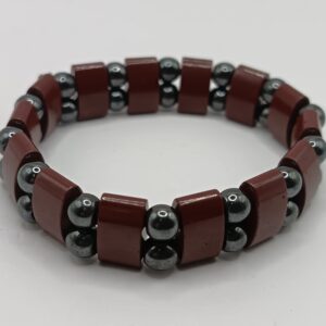 HEMATITE CON JASPE ROJO