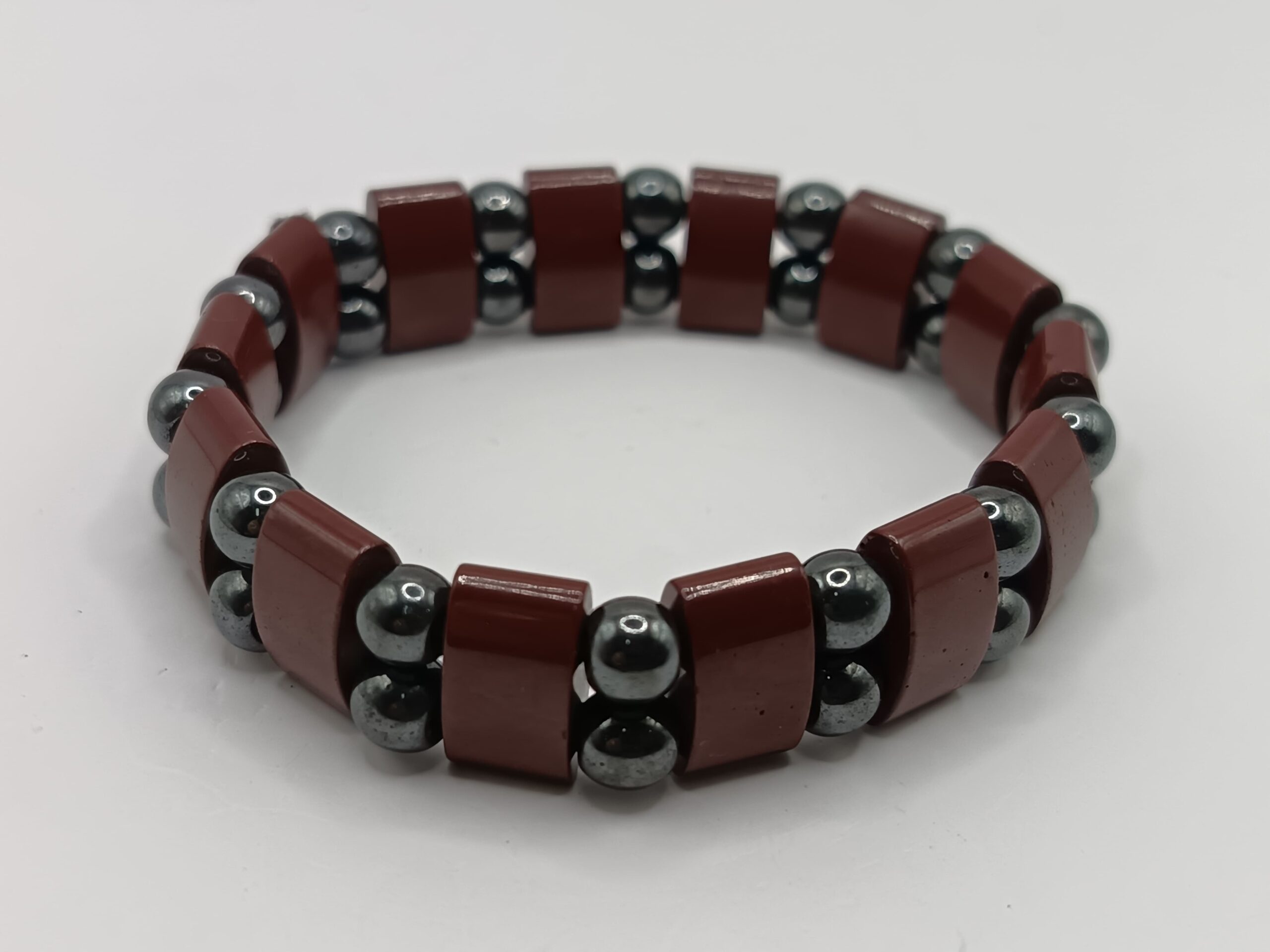 HEMATITE CON JASPE ROJO
