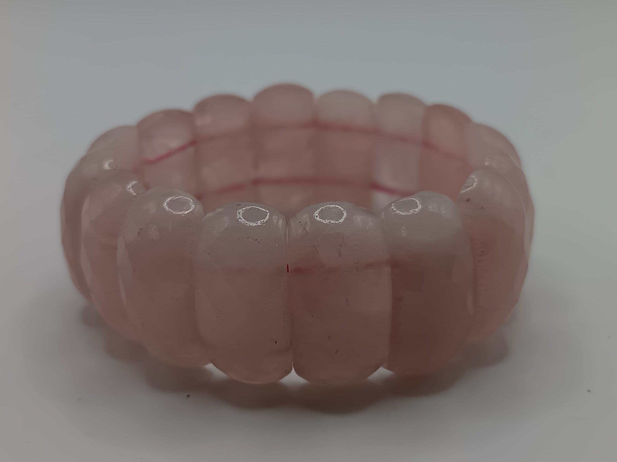 CUARZO ROSA FASETADA
