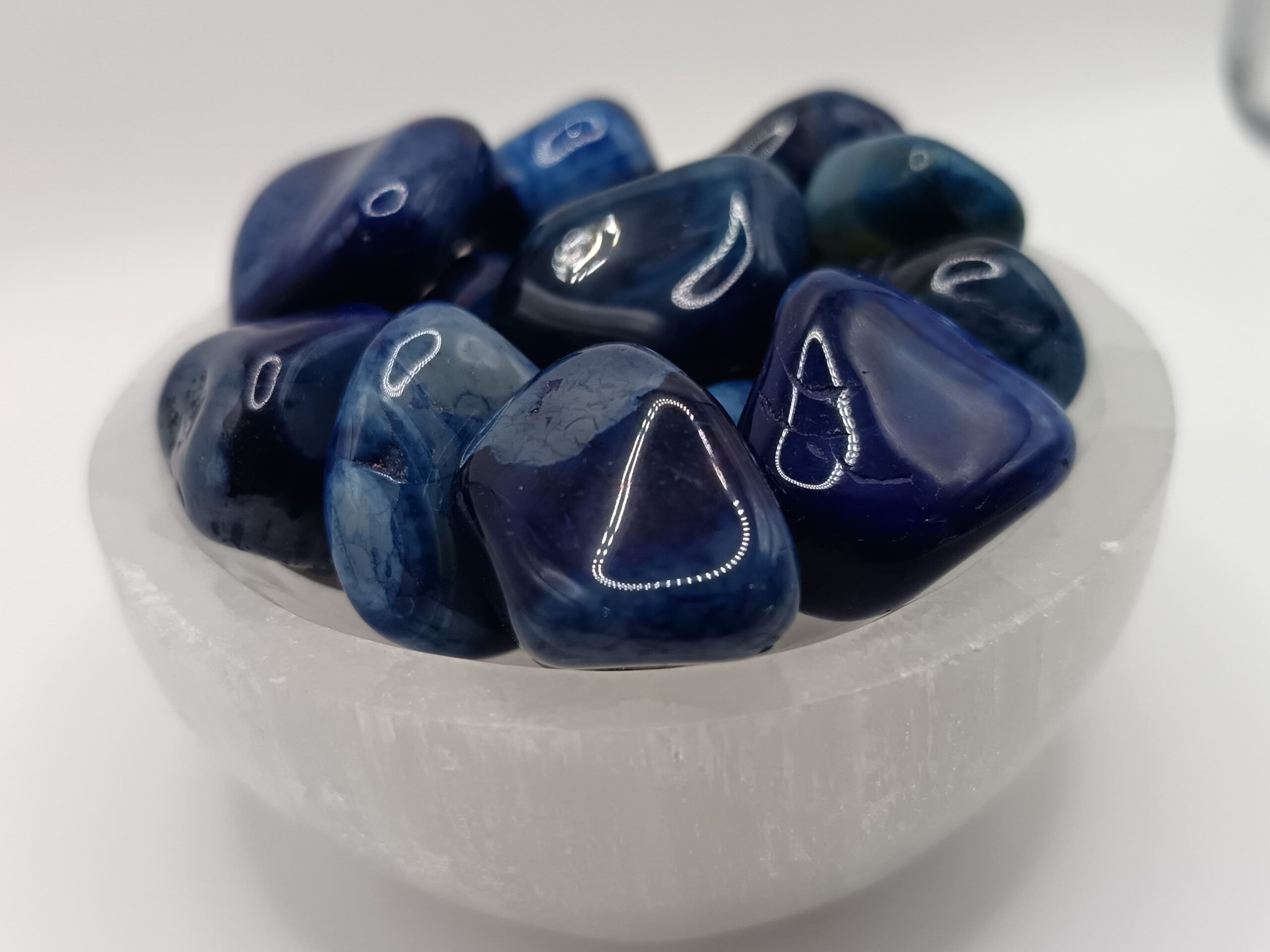 CANTO RODADOS DE ÁGATA AZUL - Imagen 3