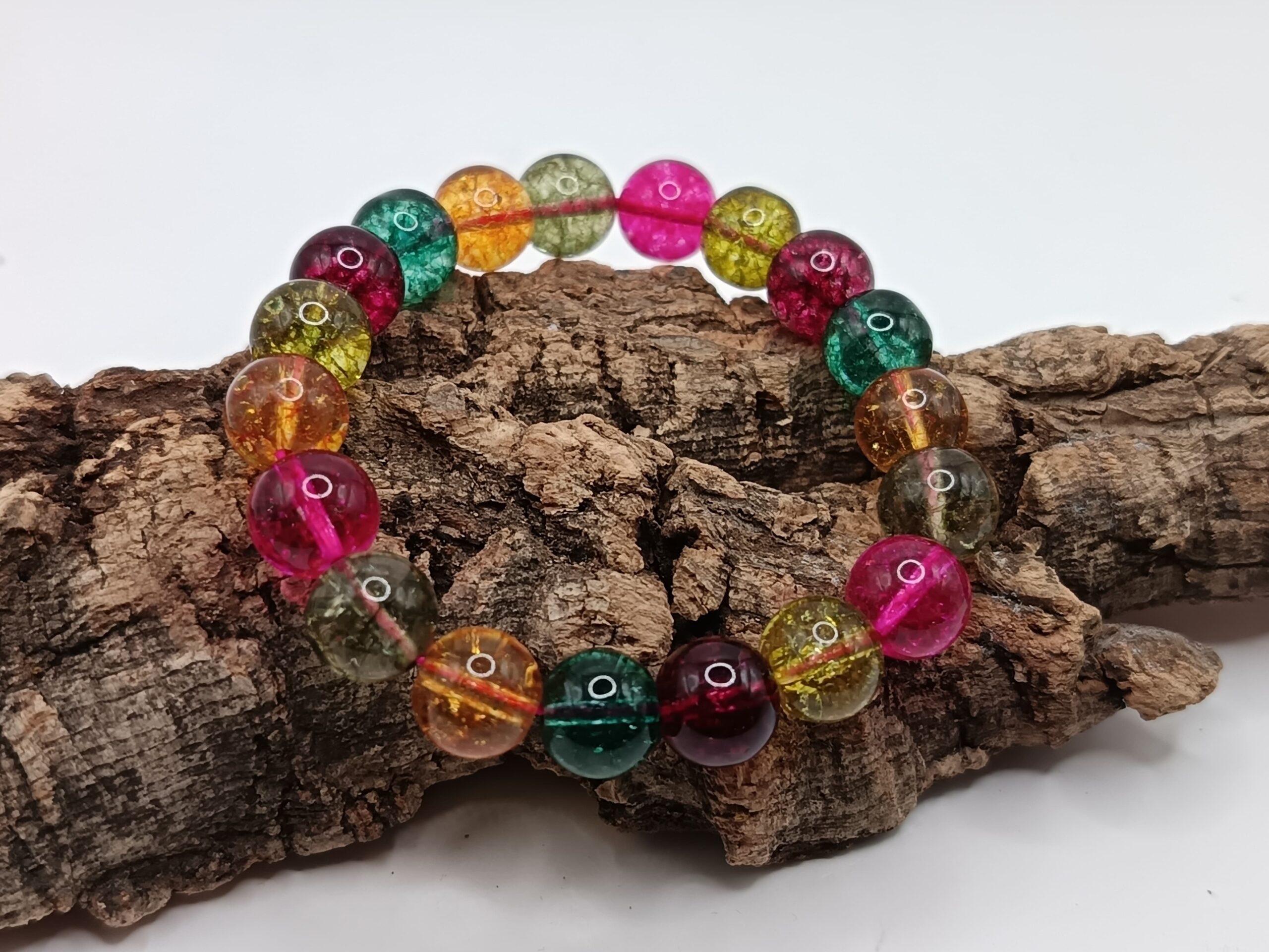 TURMALINAS CON RESINA DE COLORES