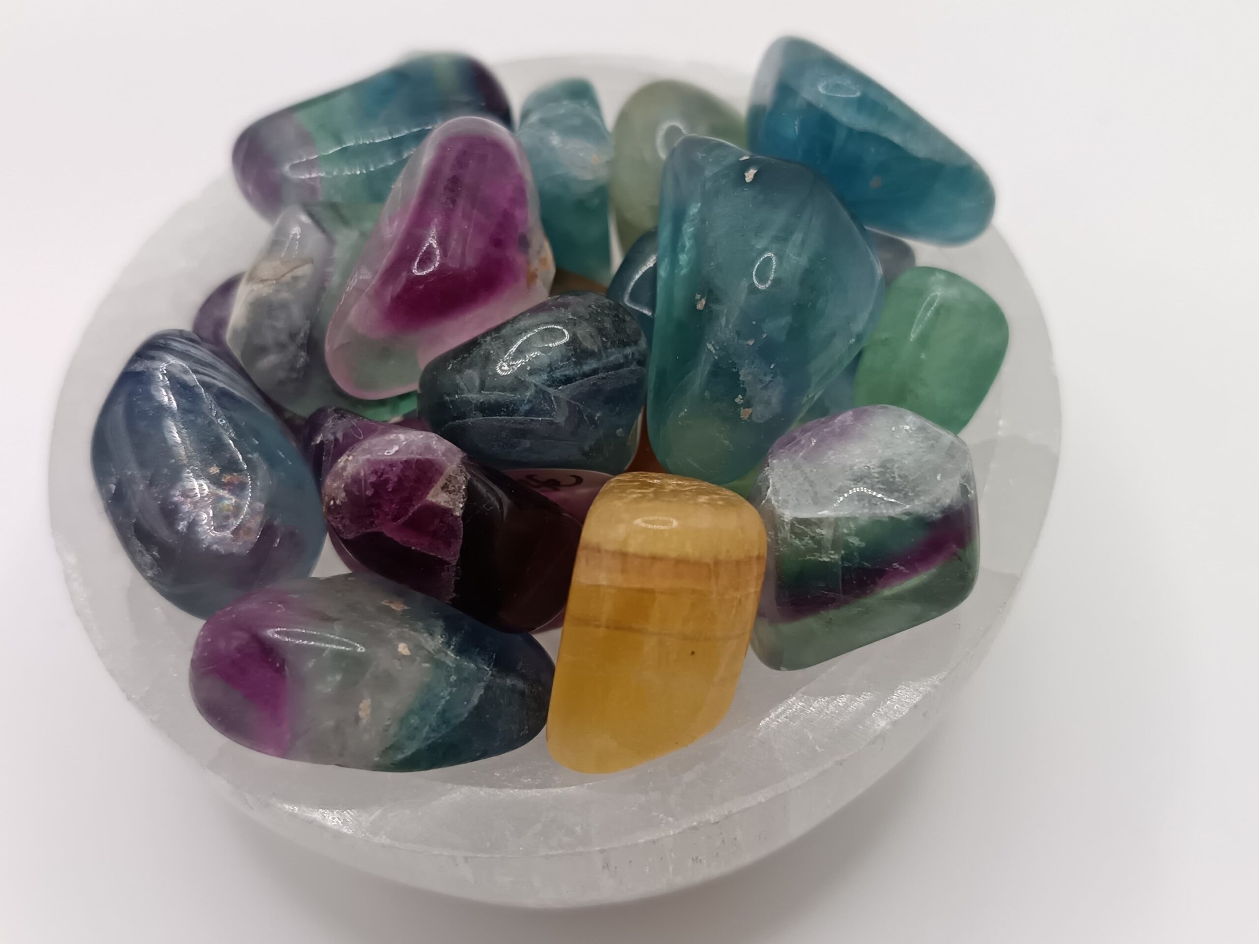 CANTO RODADO DE FLUORITA - Imagen 3