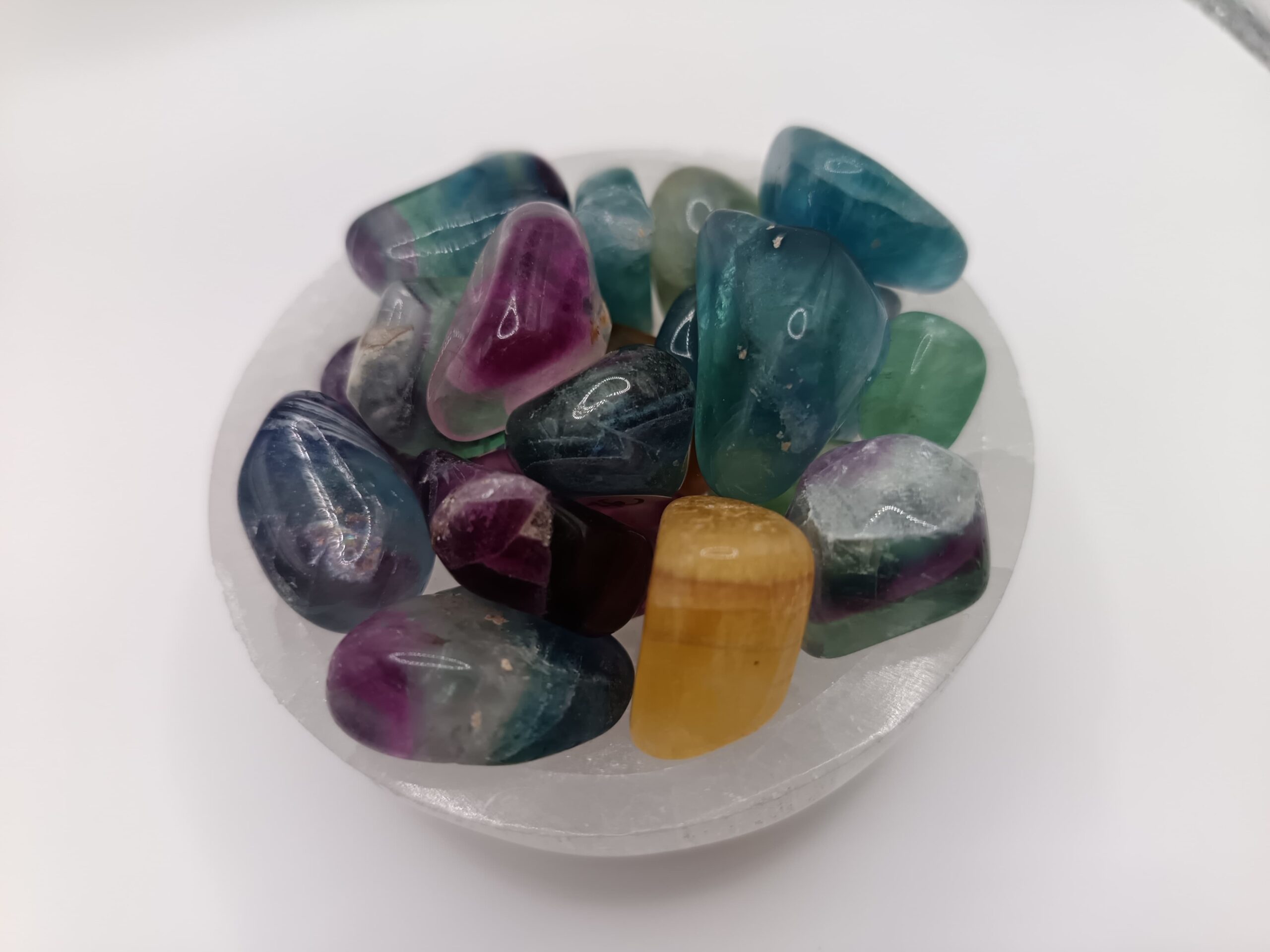 CANTO RODADO DE FLUORITA - Imagen 2