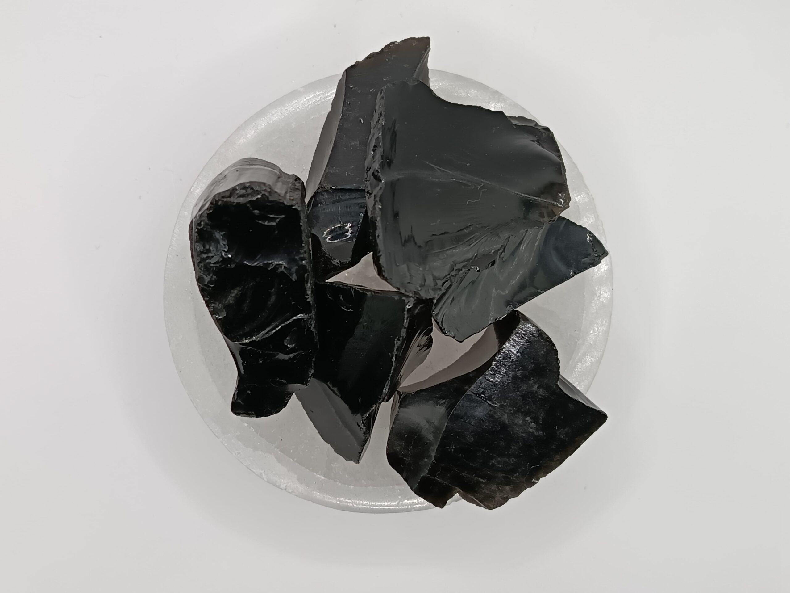 OBSIDIANA NEGRA EN BRUTO