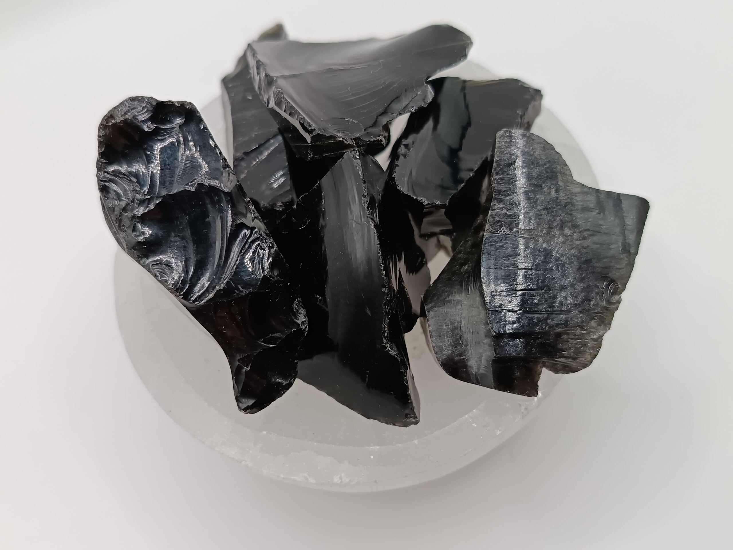 OBSIDIANA NEGRA EN BRUTO - Imagen 2