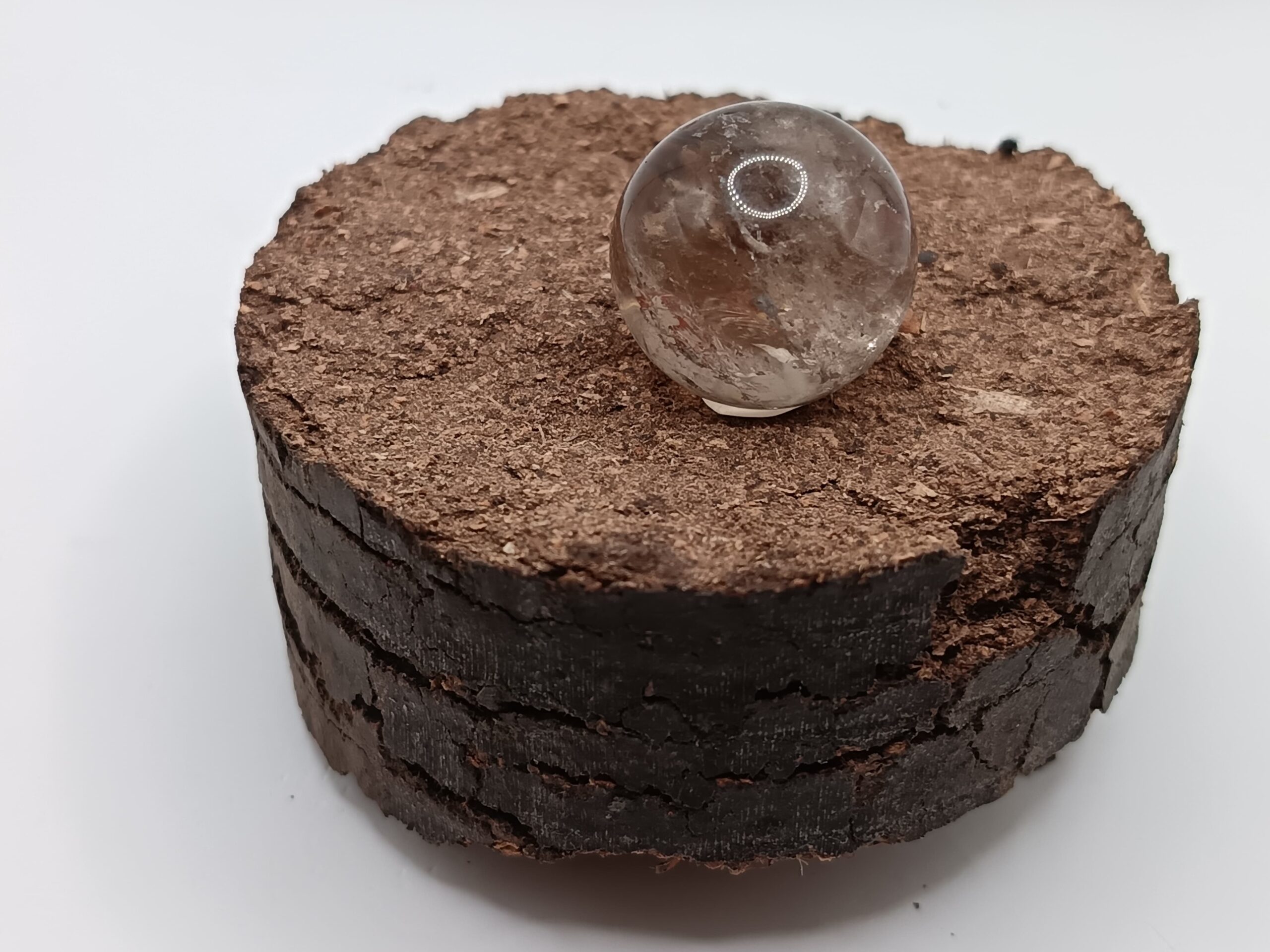 ESFERA DE CUARZO AHUMADO - Imagen 2