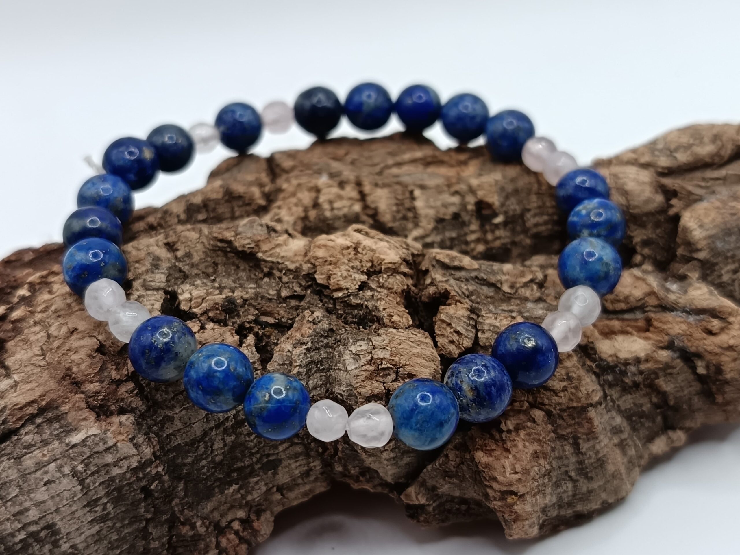 LAPISLÁZULI CON CUARZO ROSA