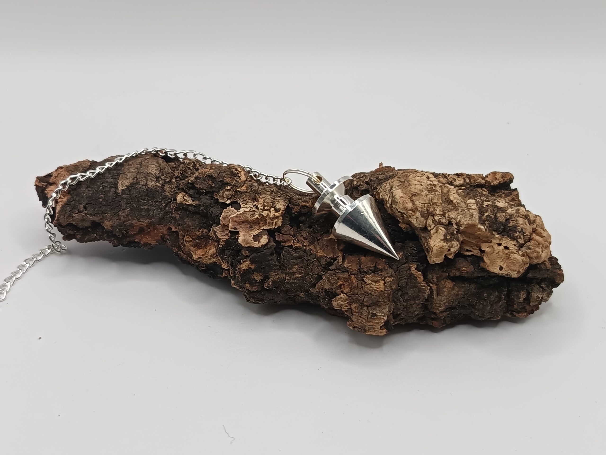 PÉNDULO PEONZA PLATEADA